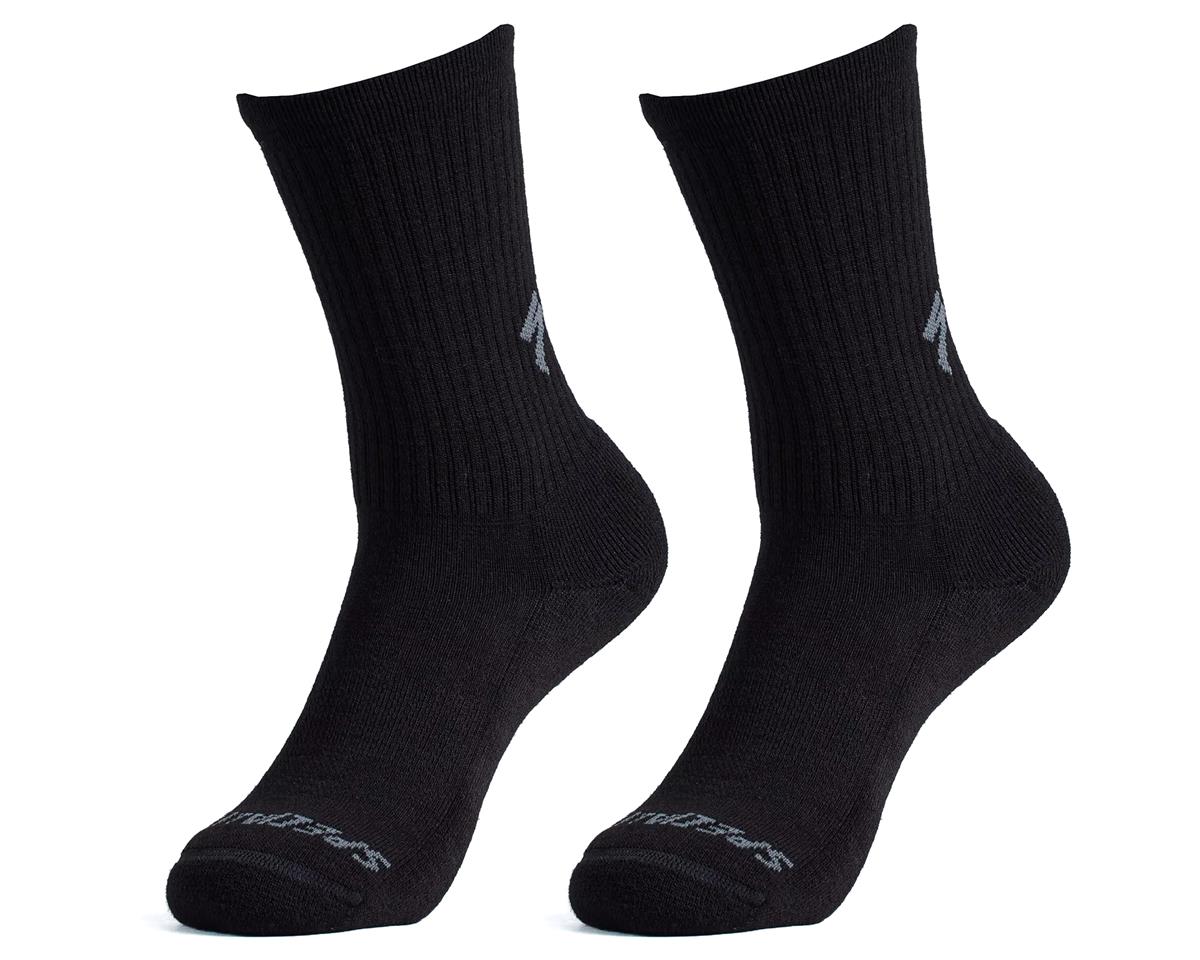 Specialized Merino Midweight Tall Socks (Black) (S)