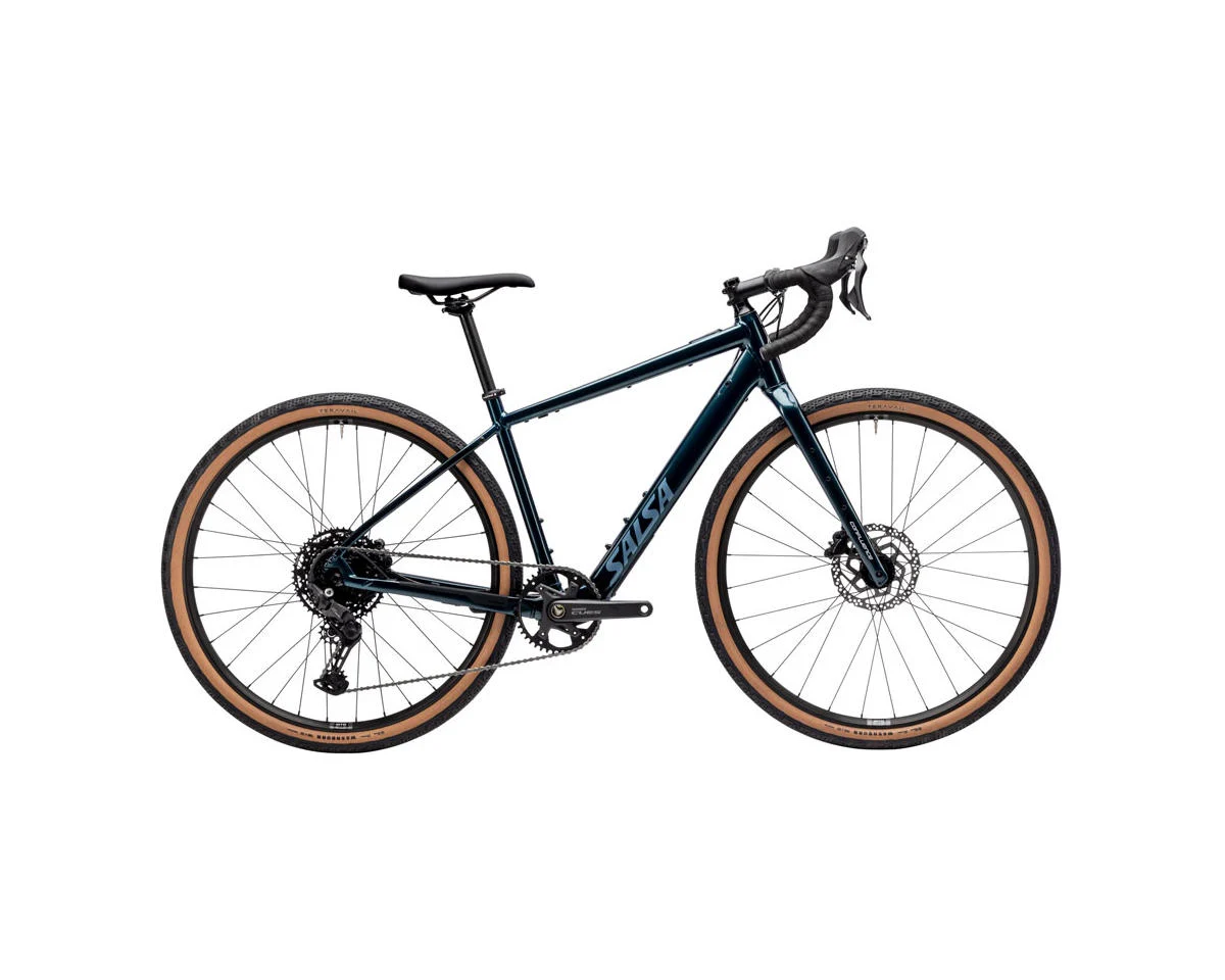 Salsa Confluence Drop Bar Gravel E-Bike (Midnight Blue) (49cm) (Shimano Cues) (1 x 10-Speed)