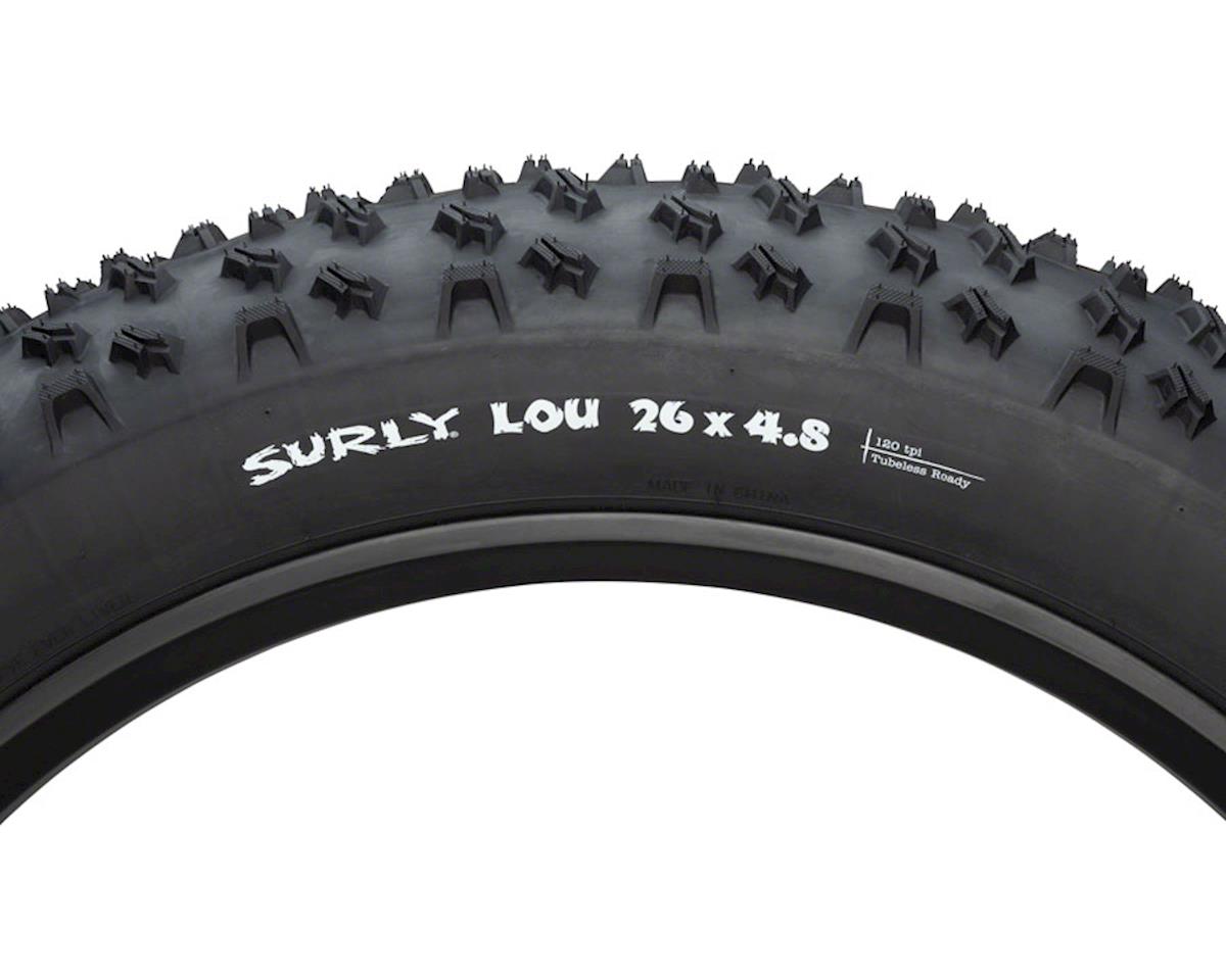 Surly Lou Tubeless Fat Bike Tire (Black) (Rear) (26″) (4.8″)