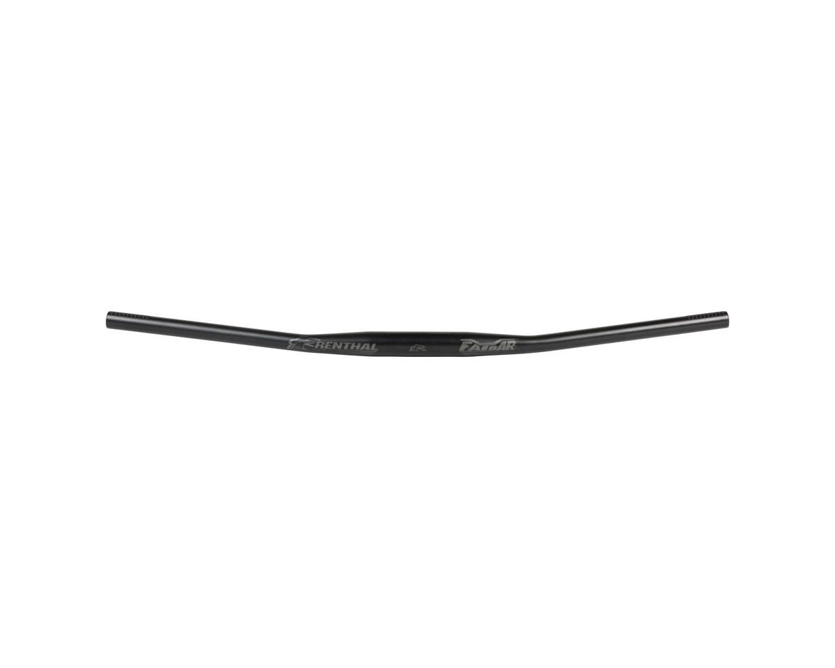 Renthal FatBar Lite Zero Handlebar V3 (Aluminum) (Black) (0mm Rise) (780mm) (31.8mm Clamp)
