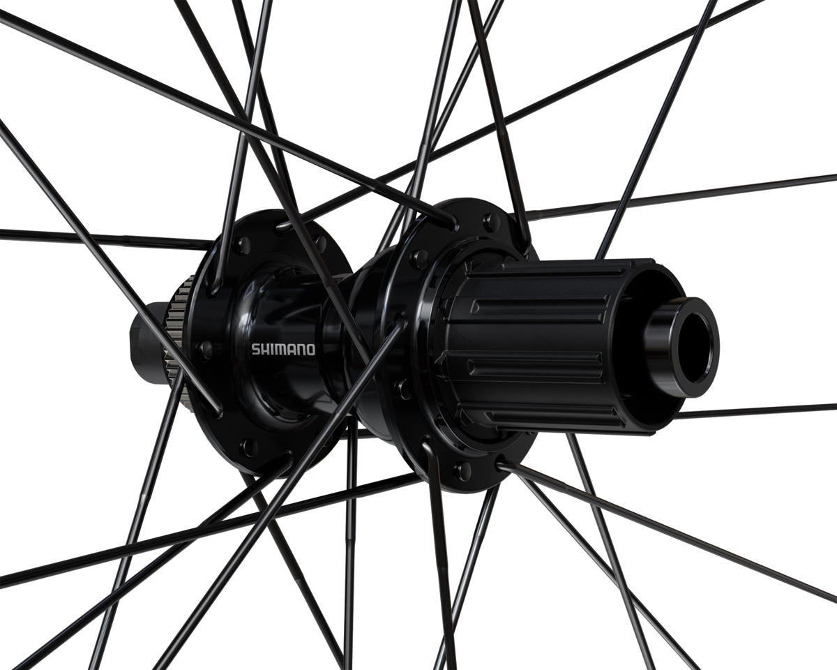 Shimano GRX WH-RX180 Alloy Gravel Wheel (Black) (Shimano HG 11/12) (Rear) (12 x 142mm) (700c) (Centerlock) (Tubeless)