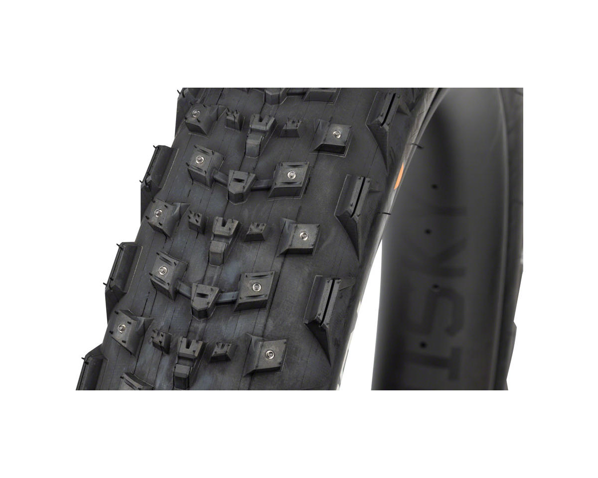 45NRTH Dillinger 4 Fat Bike Tire (Tubeless) (Studded) (26″) (4.2″) (120tpi) (Black)
