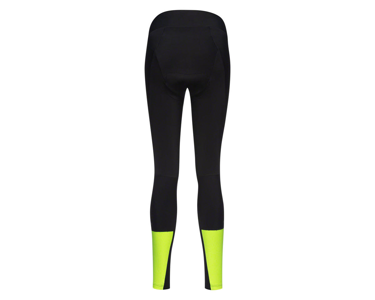 Gore Wear Swiftride Thermo Tights (Black/Neon Yellow) (Women’s) (L)