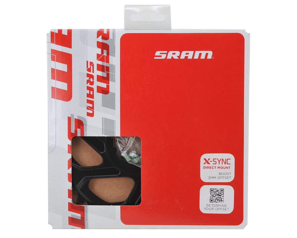 SRAM X-Sync 2 Eagle Direct Mount Chainring (Black/Gold) (1 x 10/11/12 Speed) (Single) (3mm Offset/Boost) (36T)