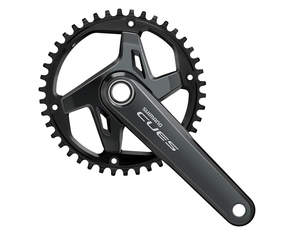Shimano CUES FC-U8000-1 Crankset (Black) (1 x 9/10/11-Speed) (170mm) (42T) (Hollowtech II)