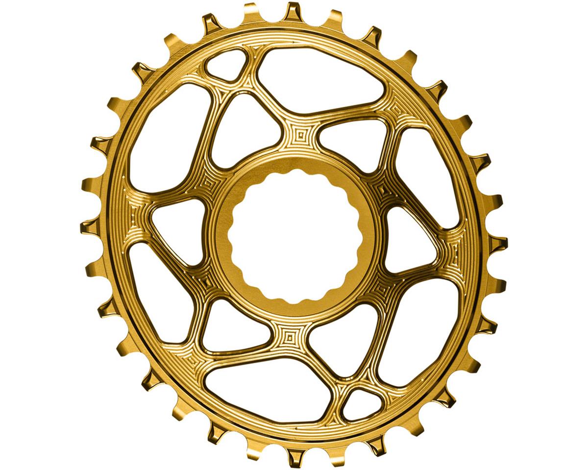 Absolute Black Direct Mount Race Face Cinch Oval Chainrings (Gold) (Single) (3mm Offset/Boost) (32T) (1 x 10/11/12 Speed)