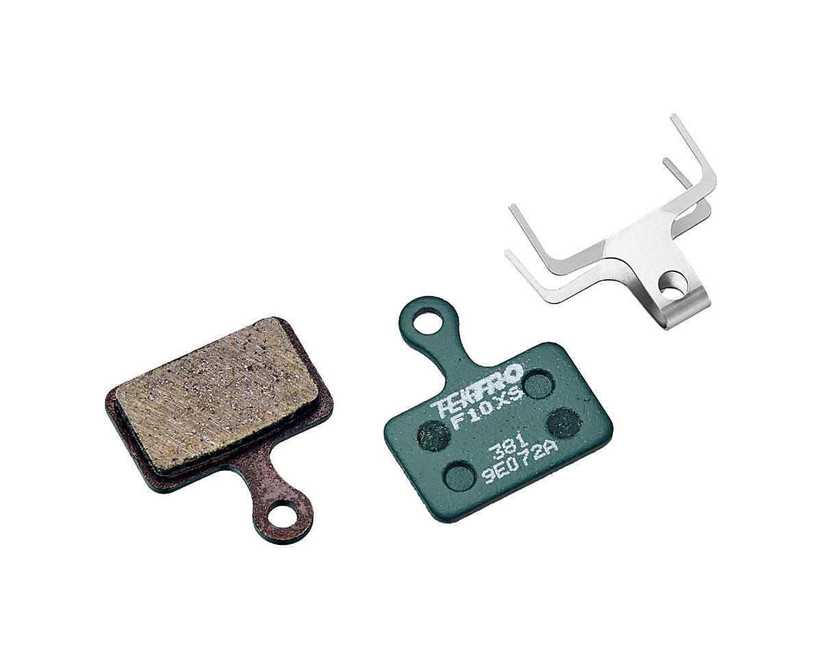 Tektro F10XS Disc Brake Pads (Low Noise Resin Compound) (For Use With Flat Mount Caliper)