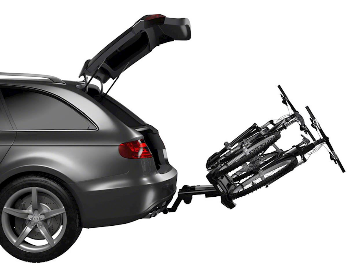 Thule Easyfold XT Hitch Rack (Black/Silver) (2 Bikes) (1.25 & 2″ Receiver)