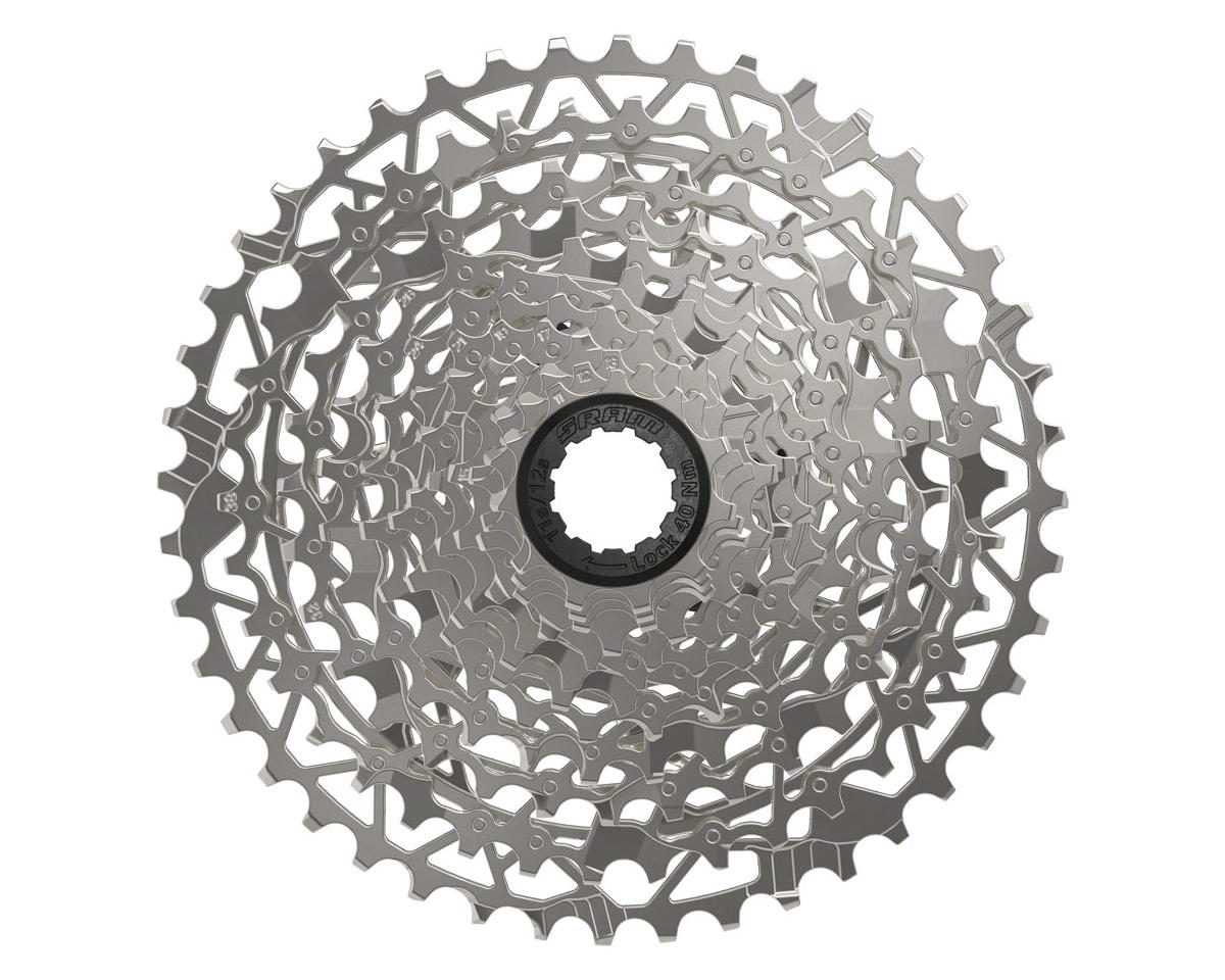 SRAM XPLR PG-1231 Cassette (Silver) (12 Speed) (Shimano/SRAM) (Apex) (11-44T)
