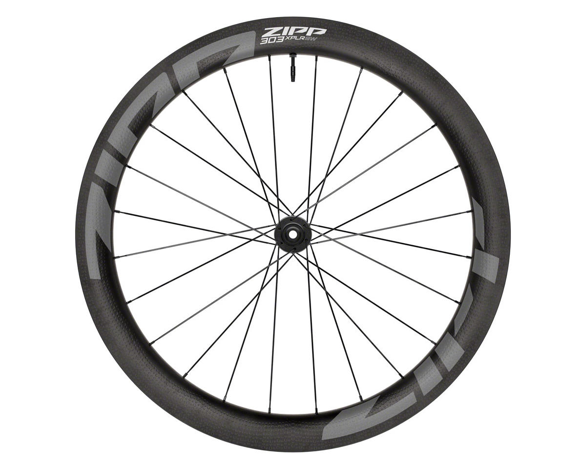 Zipp 303 XPLR SW Carbon Gravel Disc Wheels (A1) (Black) (Front) (700c) (Centerlock) (Tubeless)