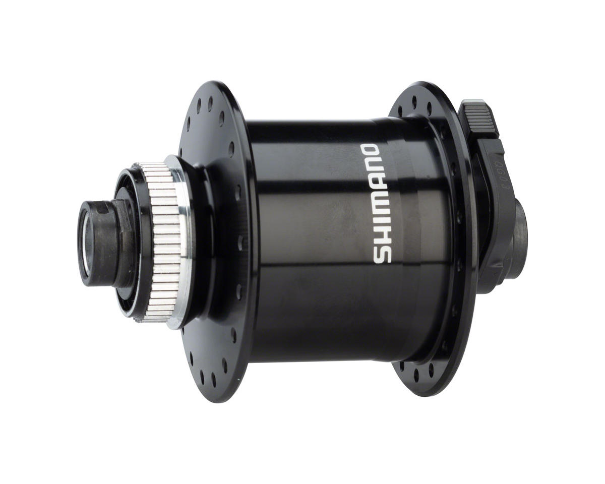 Shimano DH-UR705-3D Dynamo Front Disc Hub (Black) (Centerlock) (12 x 100mm) (36H)