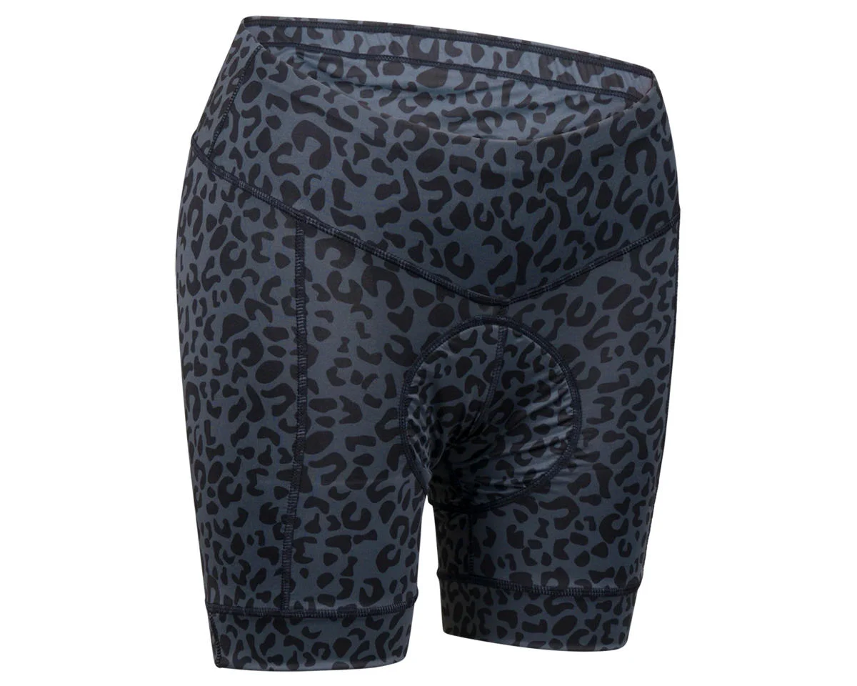 ZOIC Women’s Premium Printed Liner Short (Black Cheetah) (L)