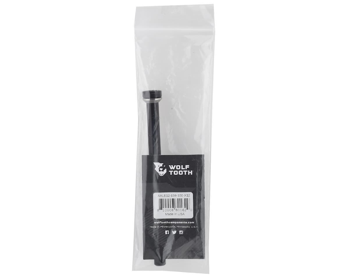 Wolf Tooth Components Rear Thru Axle For X-12 (Black) (159mm) (12 x 142mm) (1.0mm)