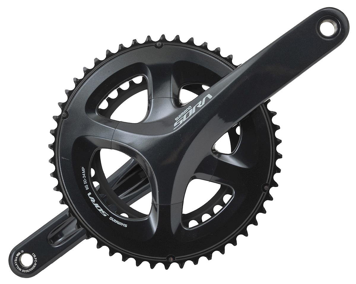 Shimano Sora R3000 Crankset (Grey) (2 x 9 Speed) (Hollowtech II) (175mm) (50/34T) (110 Asymmetric BCD)