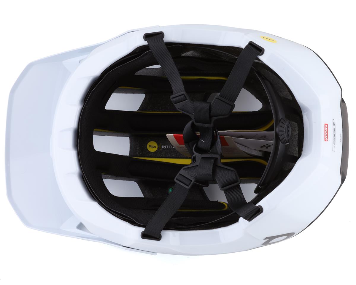 POC Kortal Race MIPS Helmet (Hydrogen White/Uranium Matte Black) (M/L)