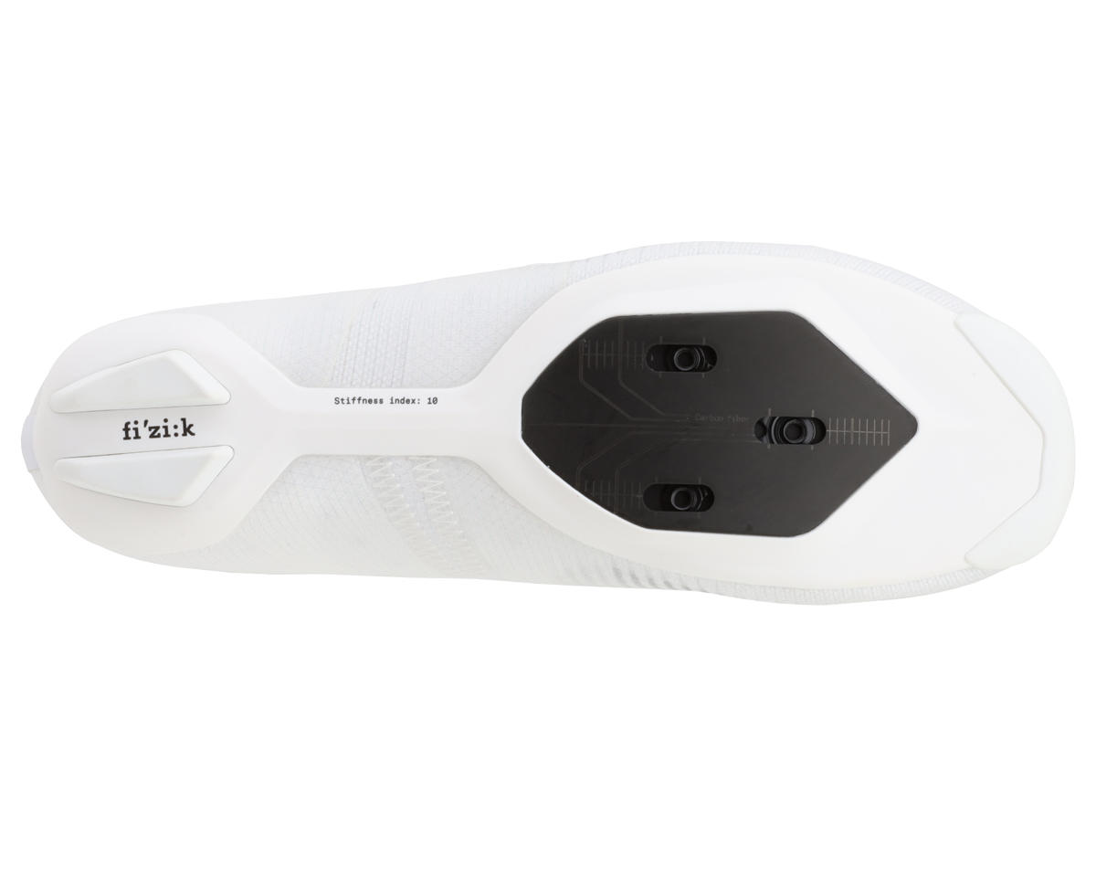 fizik Vega Carbon Road Shoes (White/White) (44.5)