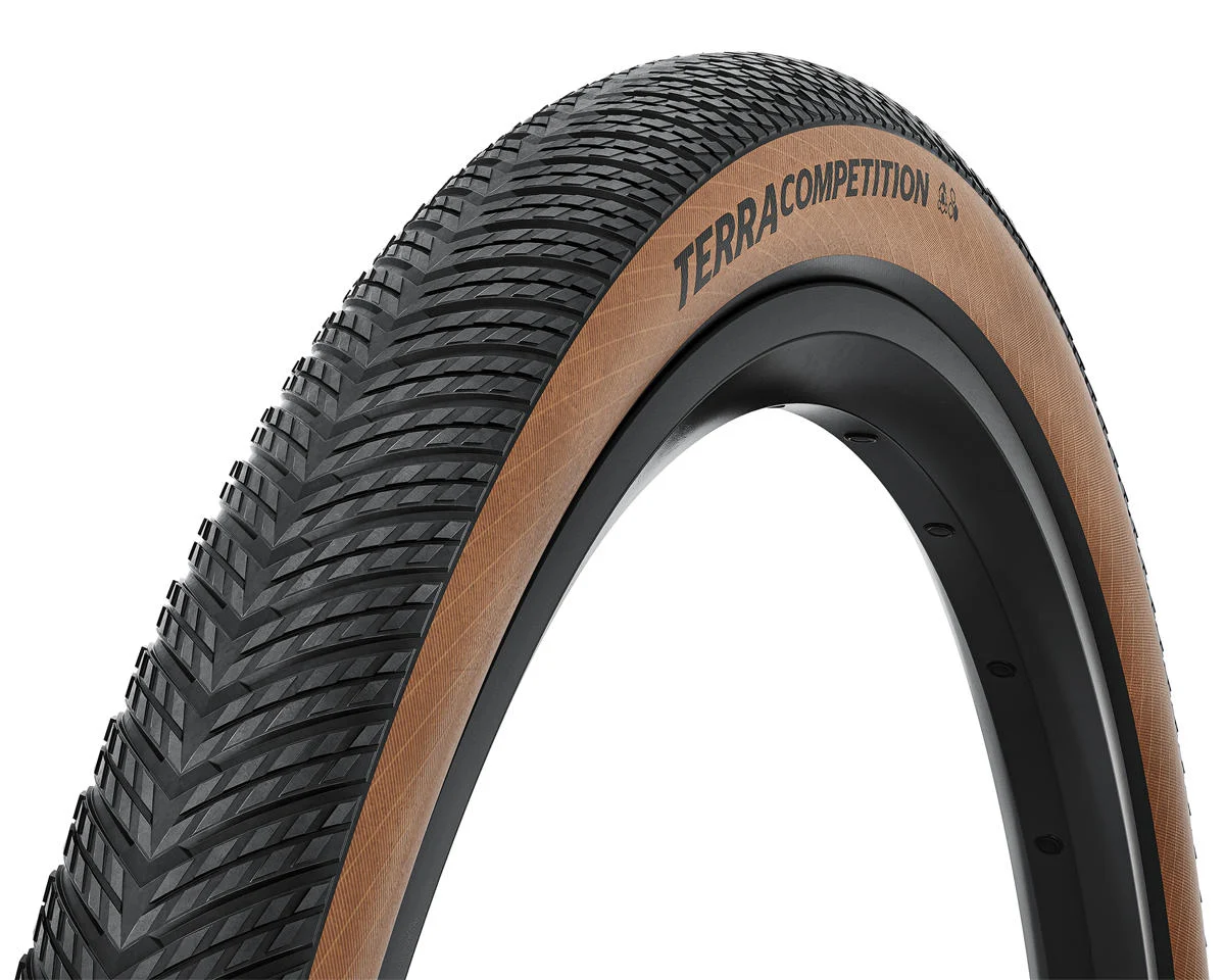 Continental Terra Competition Tubeless Gravel Tire (Black/Transparent) (700c) (40mm) (Grip/Trail)
