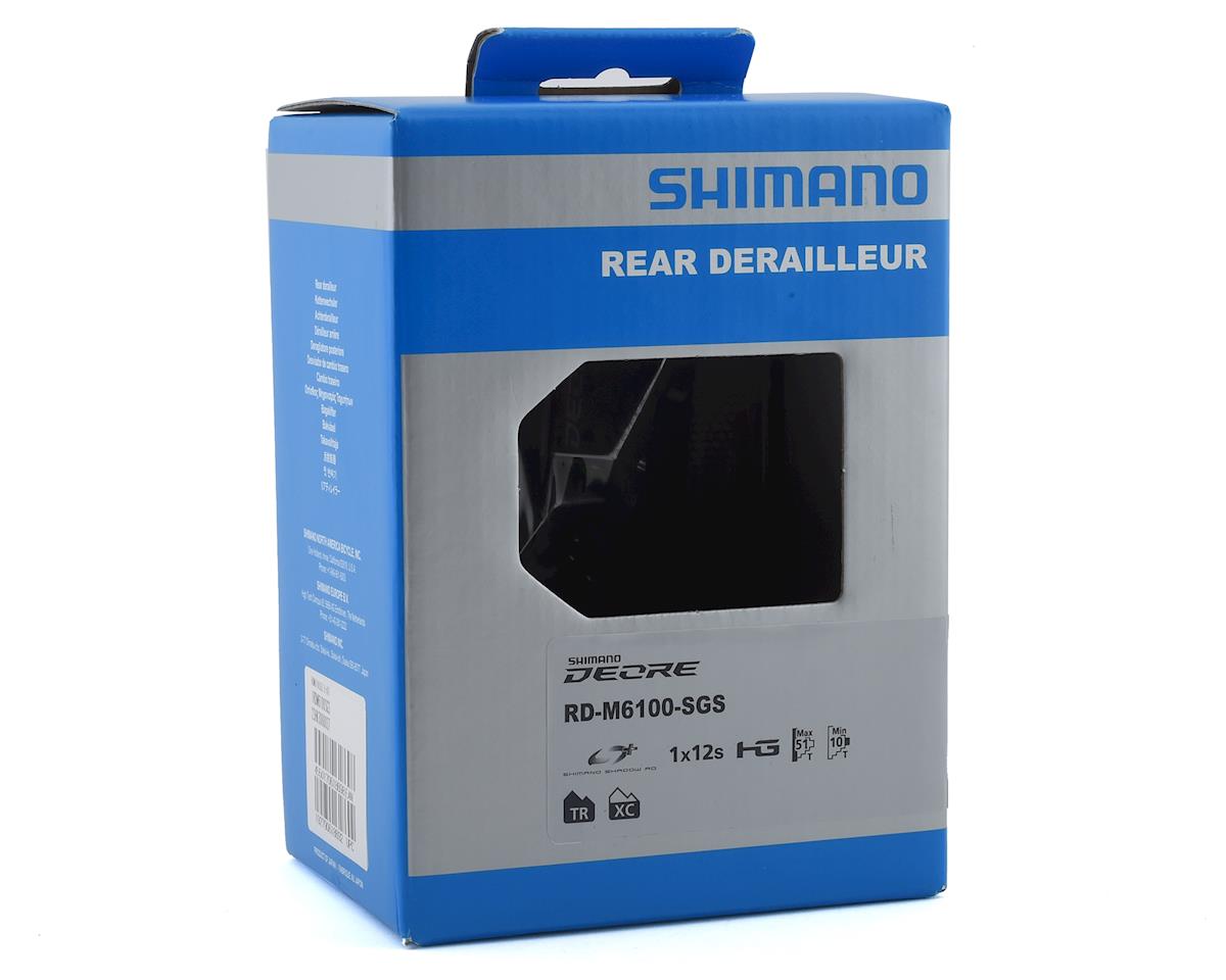 Shimano Deore RD-M6100 Rear Derailleur (Black) (12 Speed) (Long Cage) (SGS) (Shadow Plus)