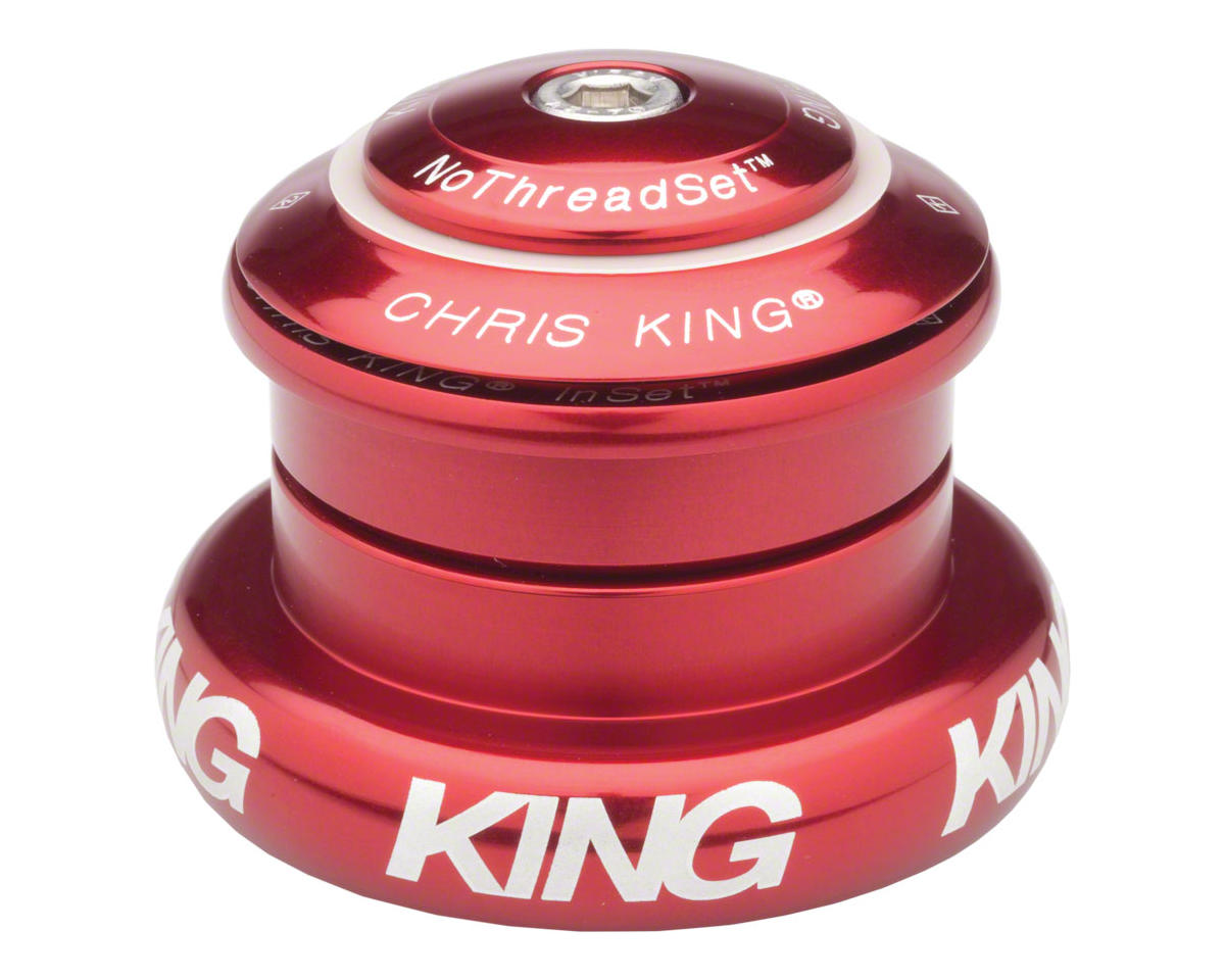 Chris King InSet 7 Headset (Red) (1-1/8″ to 1-1/2″) (ZS44/28.6) (EC44/40)