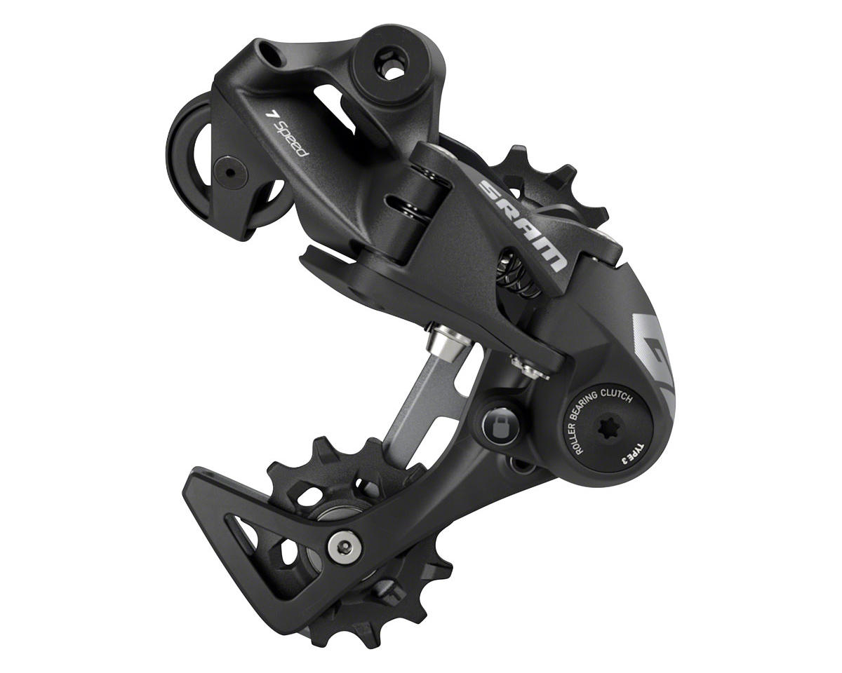 SRAM GX DH Rear Derailleur (Black) (7 Speed) (w/ Clutch) (A3) (Medium Cage)