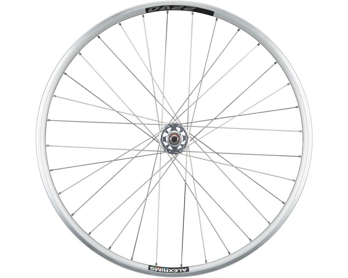 Quality Wheels Value Double Wall Series Track Front Wheel (Silver) (9 x 100mm) (700c) (Cartridge)