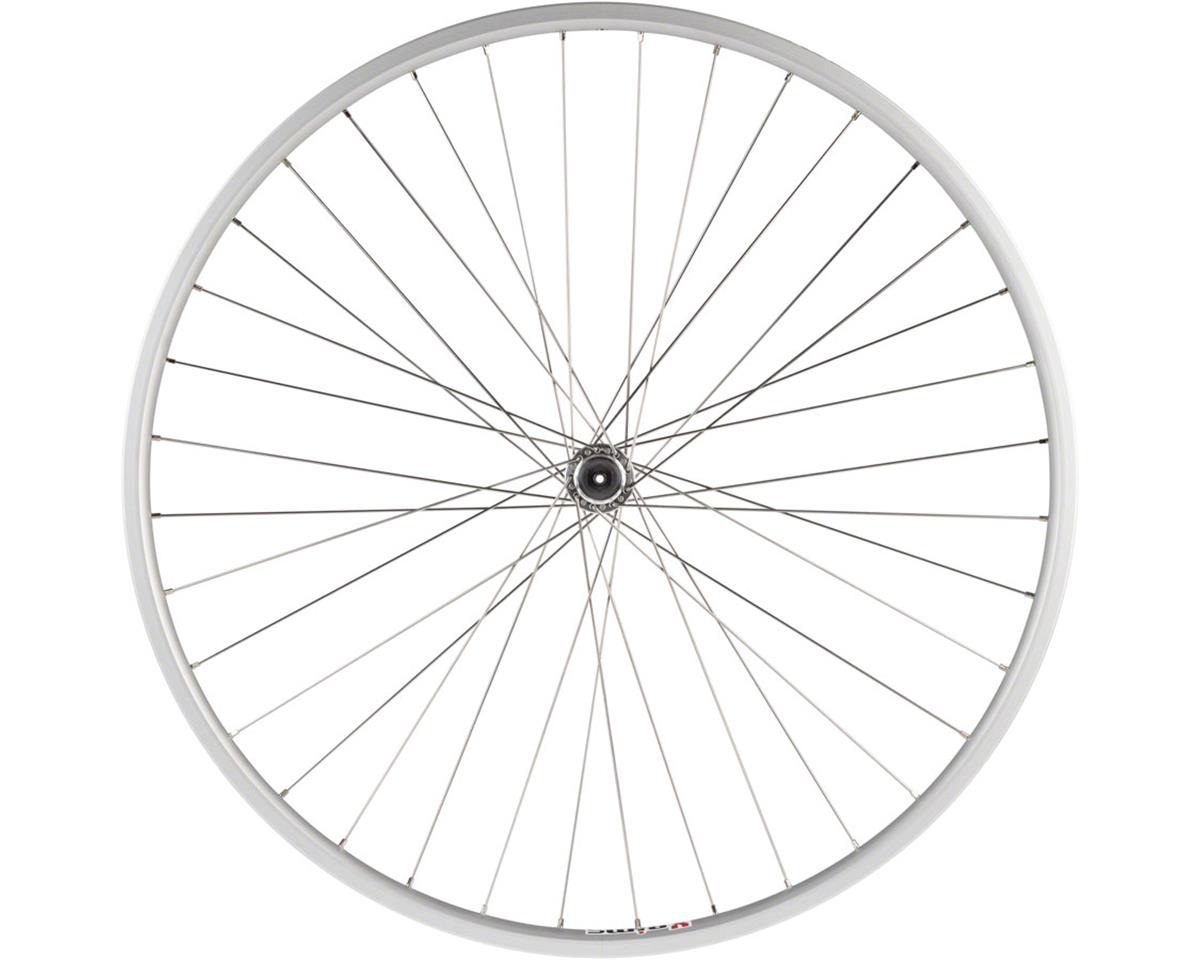 Quality Wheels Value Single Wall Series Front Wheel (27″) (QR x 100mm) (Rim Brake) (Silver) (Clincher)
