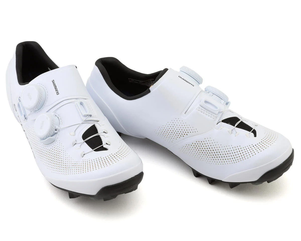 Shimano SH-XC903 S-PHYRE Mountain Bike Shoes (White) (Wide Version) (41) (Wide)