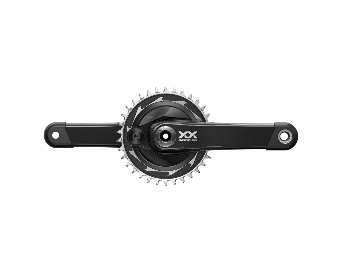 SRAM XX SL Eagle Transmission AXS Power Meter Groupset (Black/Silver) (T-Type) (170mm) (34T) (D1) (1 x 12 Speed) (DUB) (55mm Chainline) (UDH)