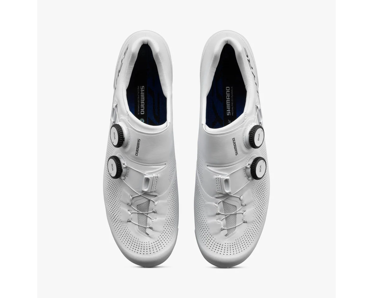 Shimano SH-RC903 S-PHYRE Road Bike Shoes (White) (40)
