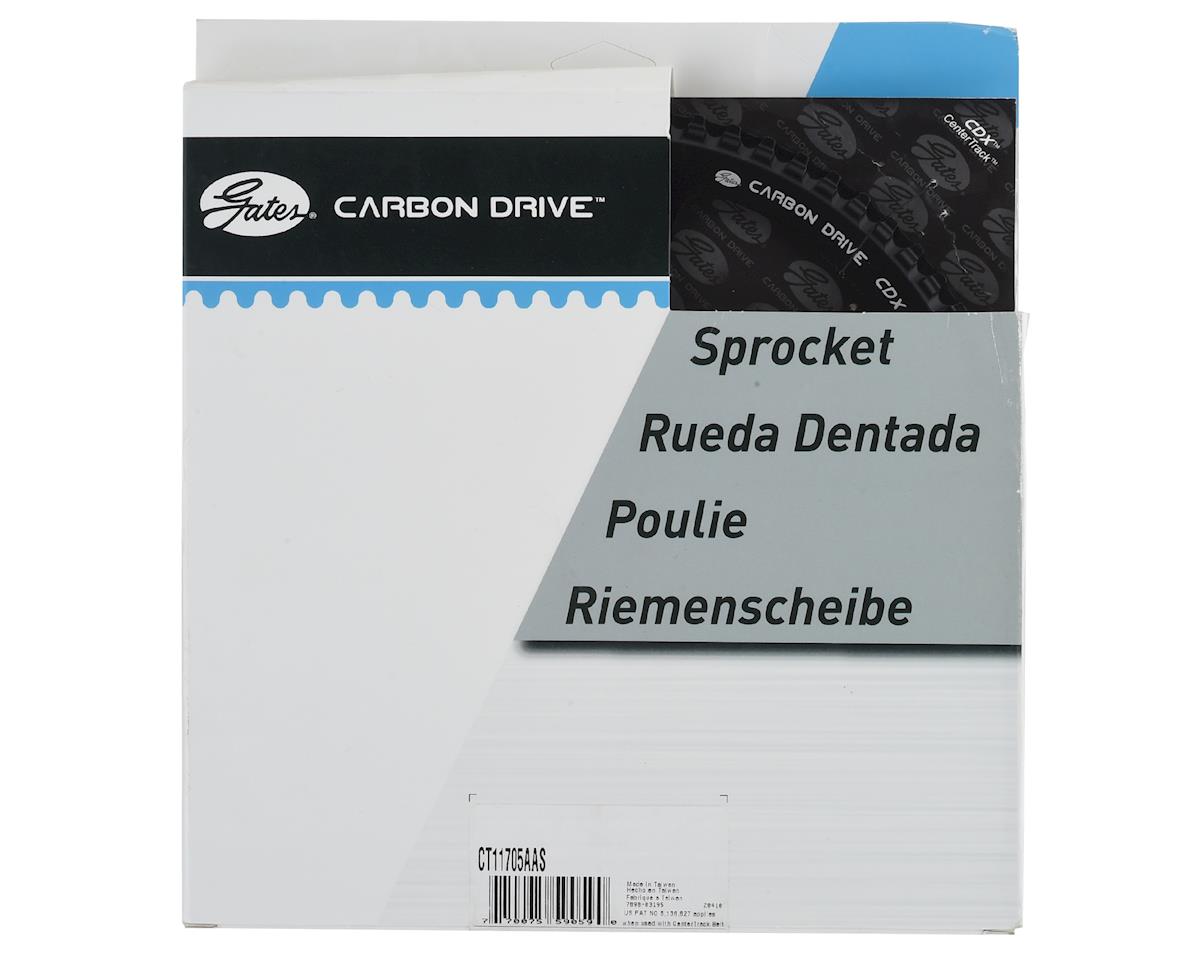 Gates Carbon Drive CDX CenterTrack Front Sprockets (Black) (130mm BCD) (Single) (Standard) (70T)