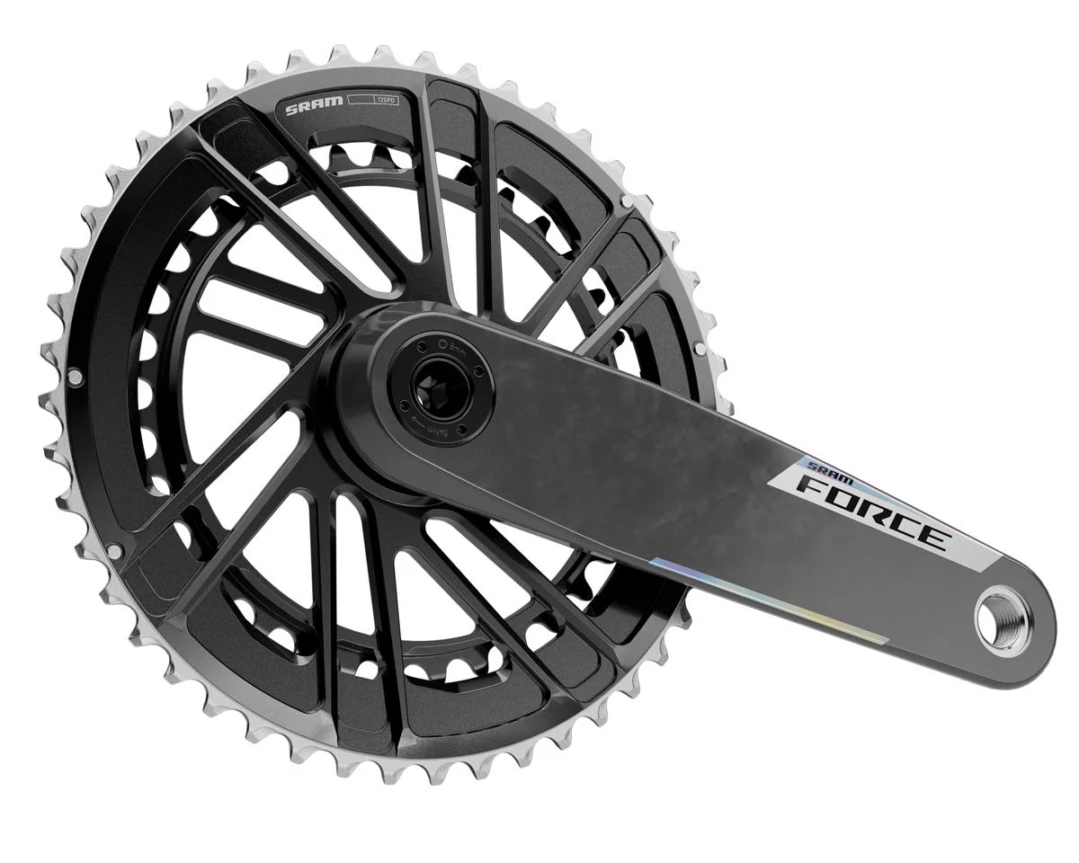 SRAM Force AXS Direct Mount Crankset (Black) (2 x 12 Speed) (DUB) (160mm) (50/37T) (E1)