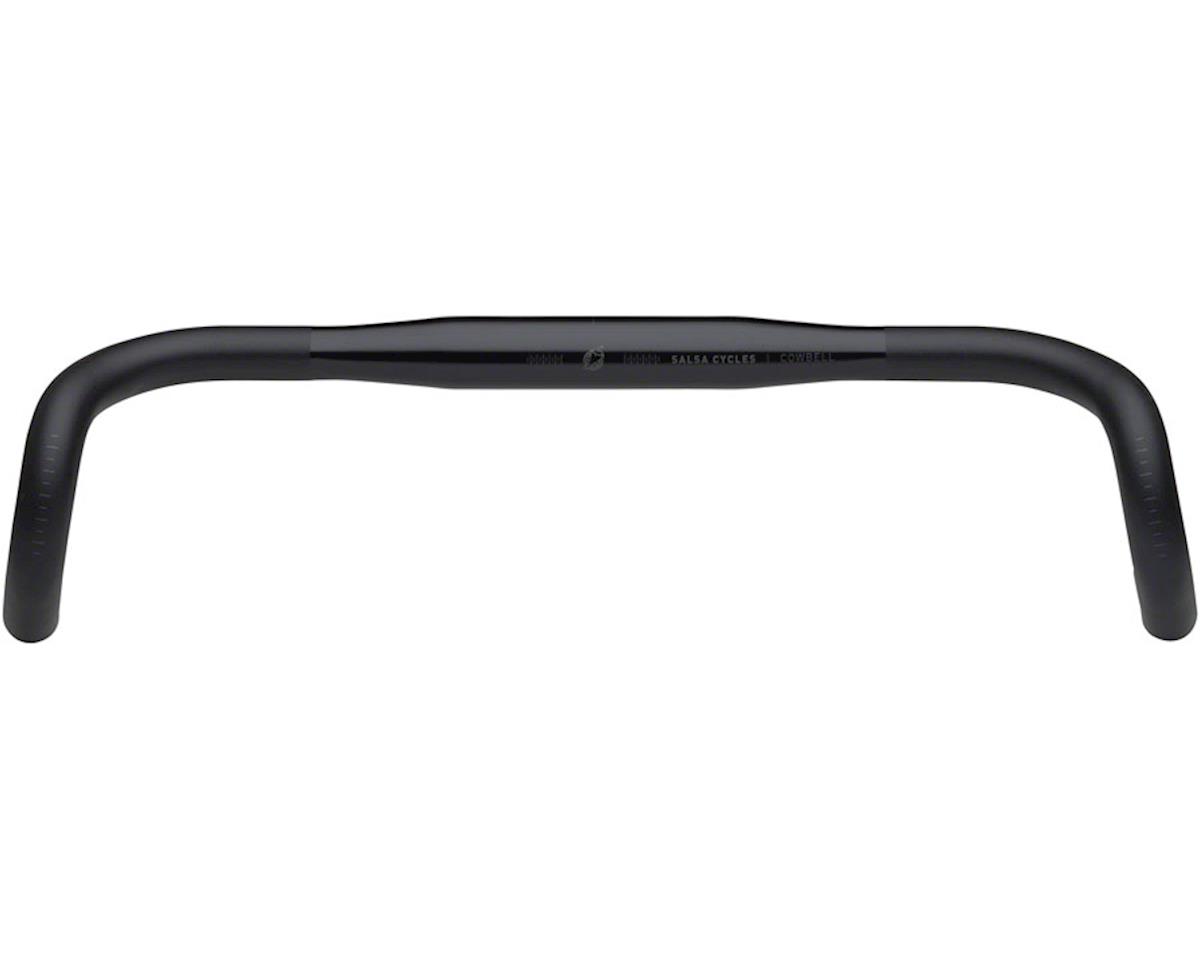 Salsa Cowbell Deluxe Drop Handlebar (Black) (31.8mm) (44cm) (12° Flare)