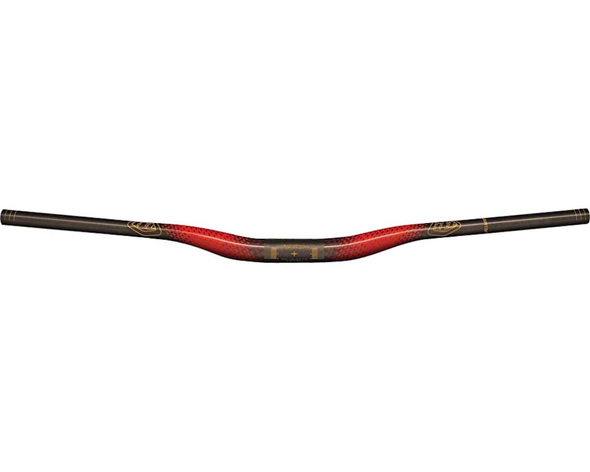 TRUVATIV Descendant Troy Lee Design Carbon Riserbar (Starburst Orange/Black) (31.8mm) (20mm Rise) (750mm) (5/9° Sweep)
