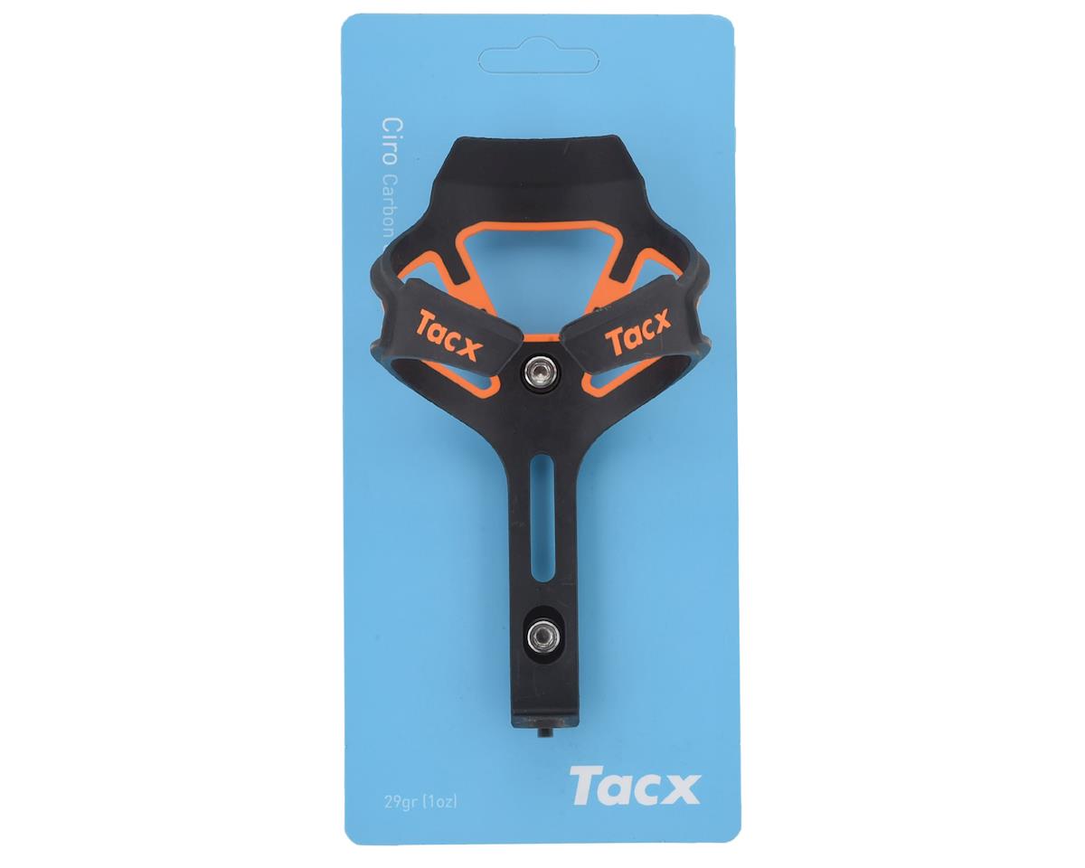 Garmin Tacx Ciro Carbon Water Bottle Cage (Matte Orange)
