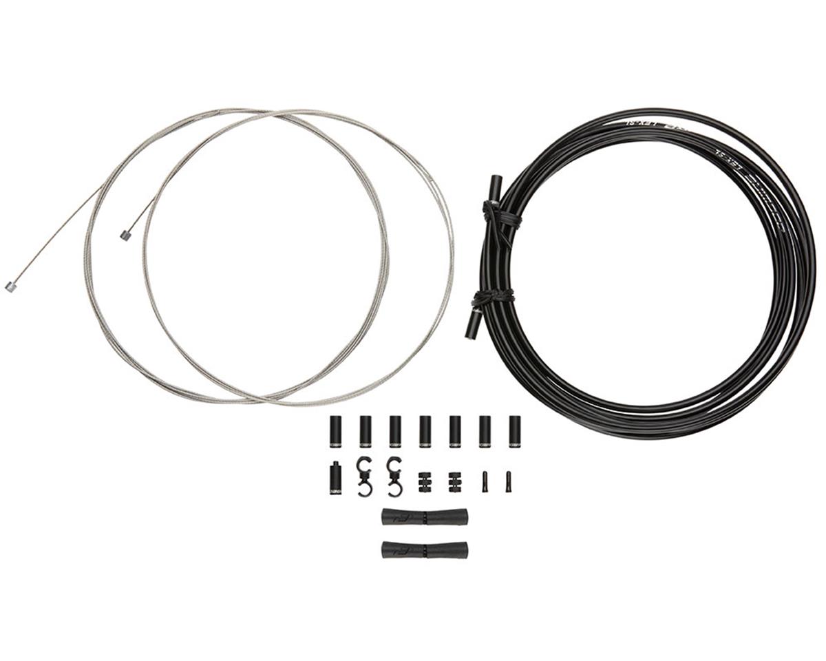 Jagwire 2x Sport Shift Cable Kit (Carbon Silver) (For Shimano/SRAM) (1.1mm) (1500/2300mm) (Cables & Housing)