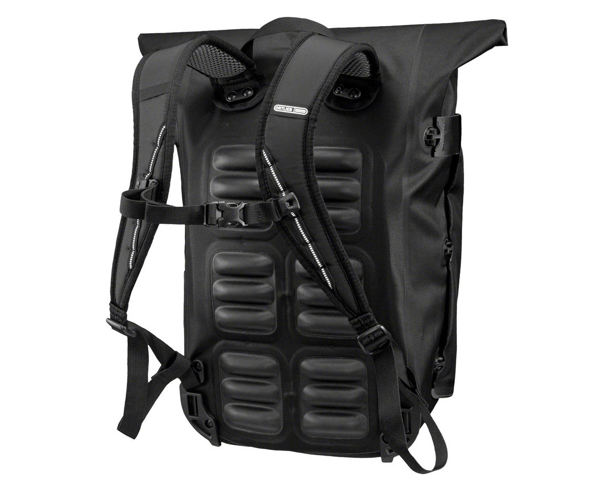 Ortlieb Vario Convertible Pannier/Backpack (Black) (Single) (26L) (QL2.1)
