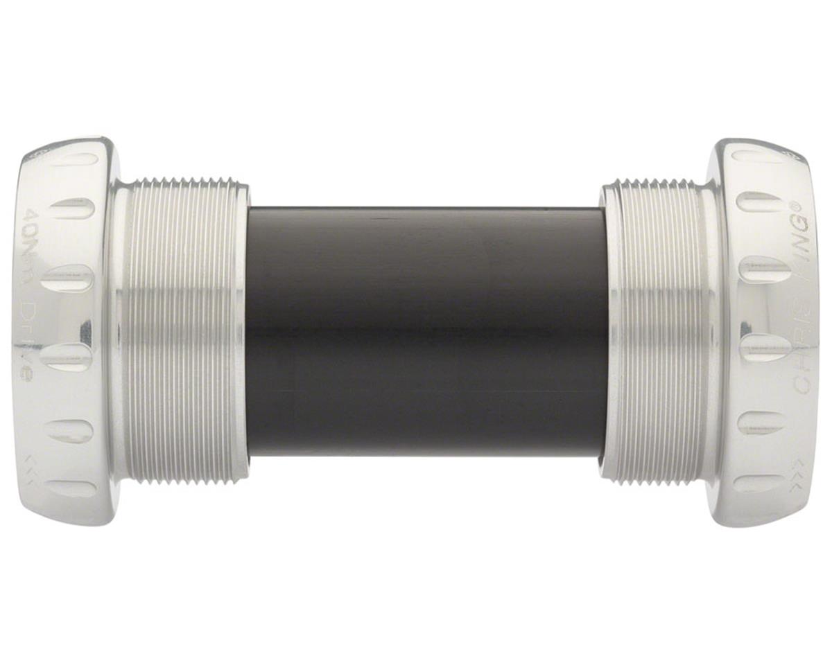 Chris King ThreadFit 24 Bottom Bracket w/Fit Kit 4 (Silver) (English) (For Shimano Hollowtech II)