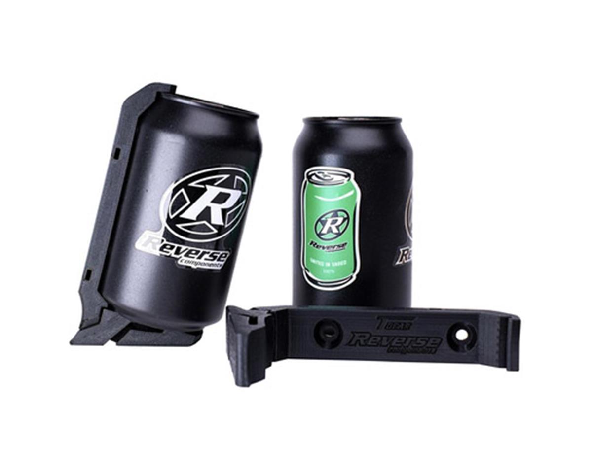 Reverse Components Can Holder (Black) (12oz Can) (Mounts to Water Bottle Cage Bosses)