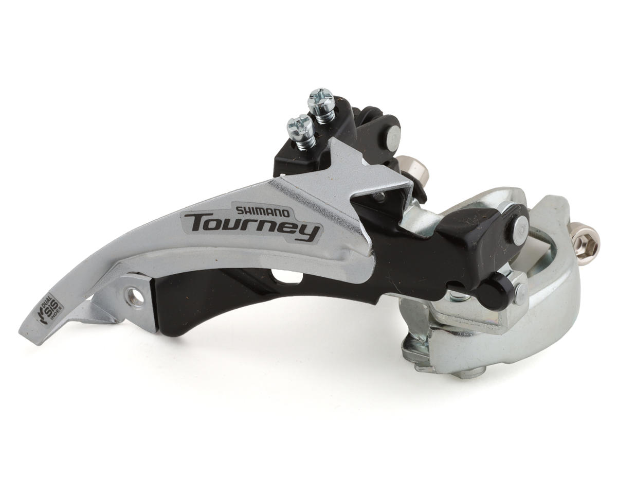 Shimano Tourney FD-TY600-L6 Front Derailleur (3 x 6/7/8 Speed) (31.8/34.9mm) (Top Swing) (Dual Pull) (42T Max)