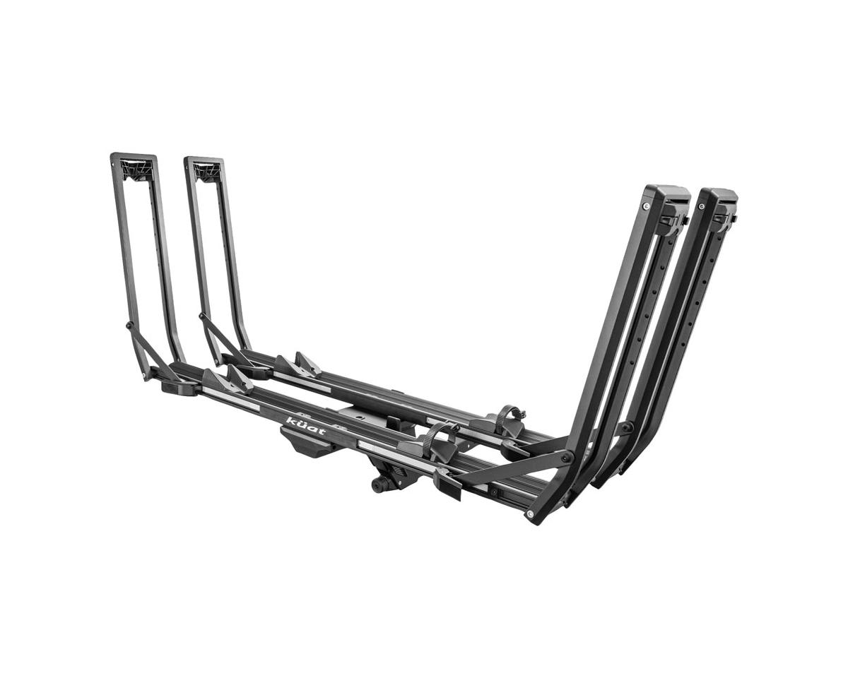 Kuat Piston ION eBike Hitch Mount Rack (Grey) (2 Bikes) (2″) (Without Lights)