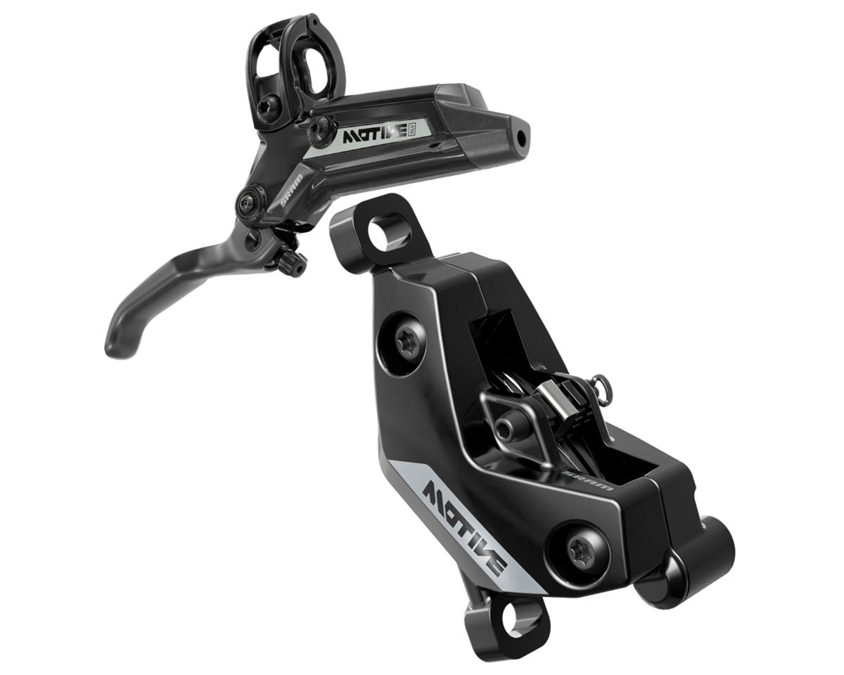 SRAM Motive Silver V2 Disc Brake Lever & Caliper (Black) (Left) (A2)