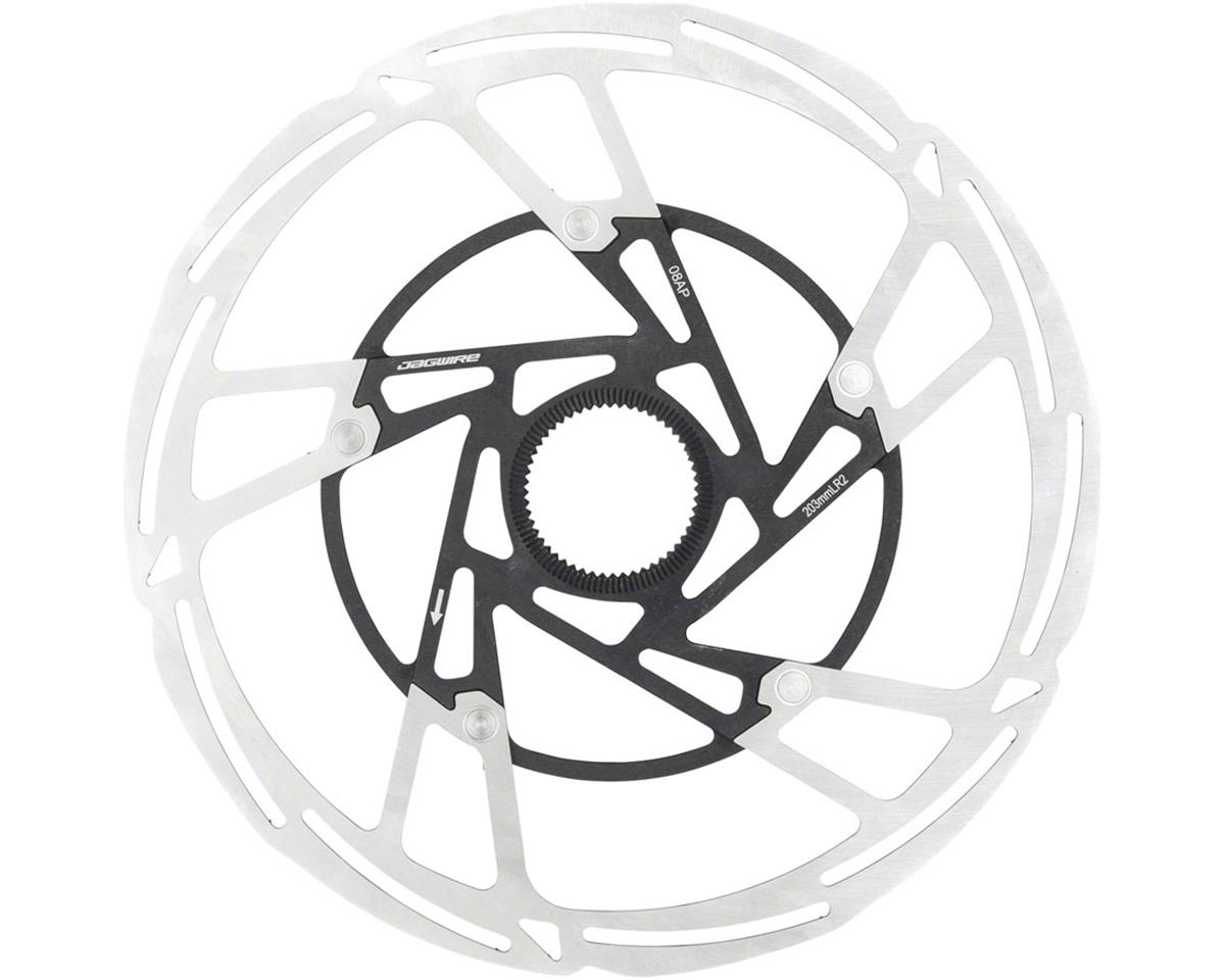 Jagwire Pro LR2 Disc Brake Rotor (Silver/Black) (Centerlock) (203mm)