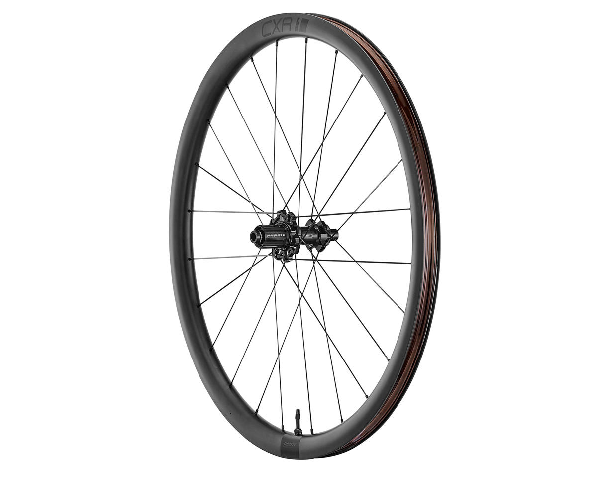 Giant CXR1 Disc Gravel Wheels (Black) (Shimano HG 11/12) (Rear) (12 x 142mm) (700c) (Centerlock) (Tubeless)