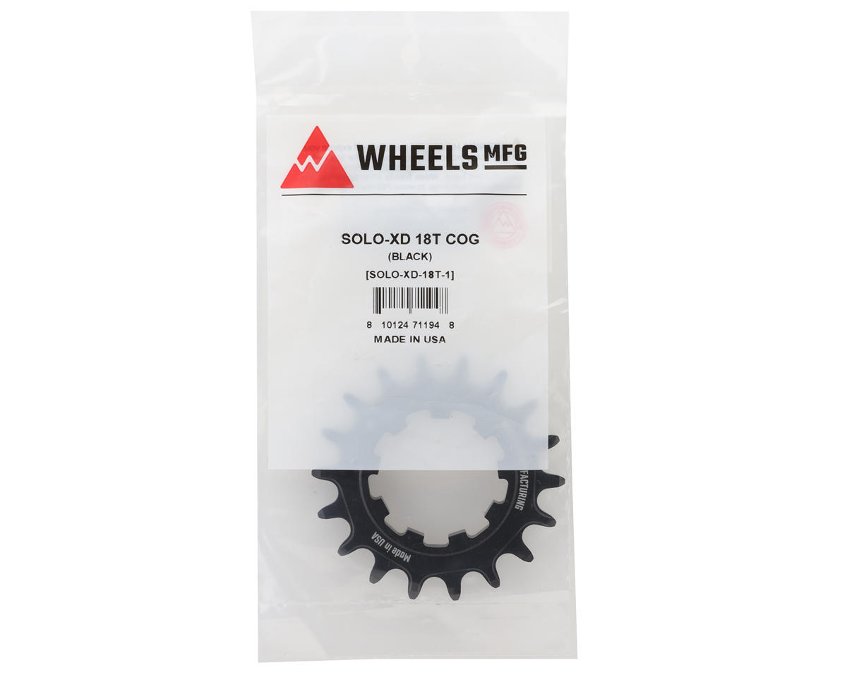 Wheels Manufacturing SOLO-XD Single Speed Cog (Black) (18T)