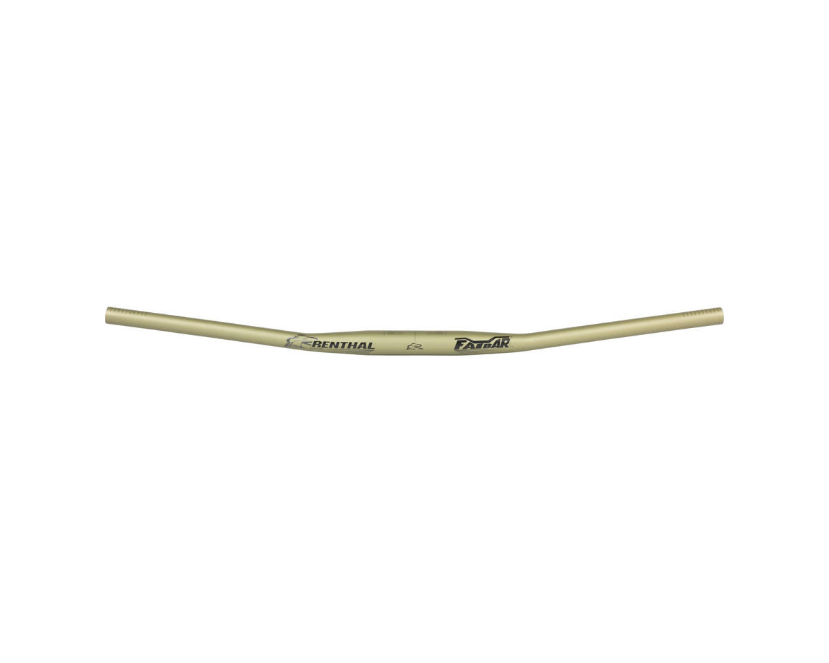 Renthal FatBar Lite Zero Handlebar V3 (Aluminum) (Gold) (0mm Rise) (780mm) (31.8mm Clamp)
