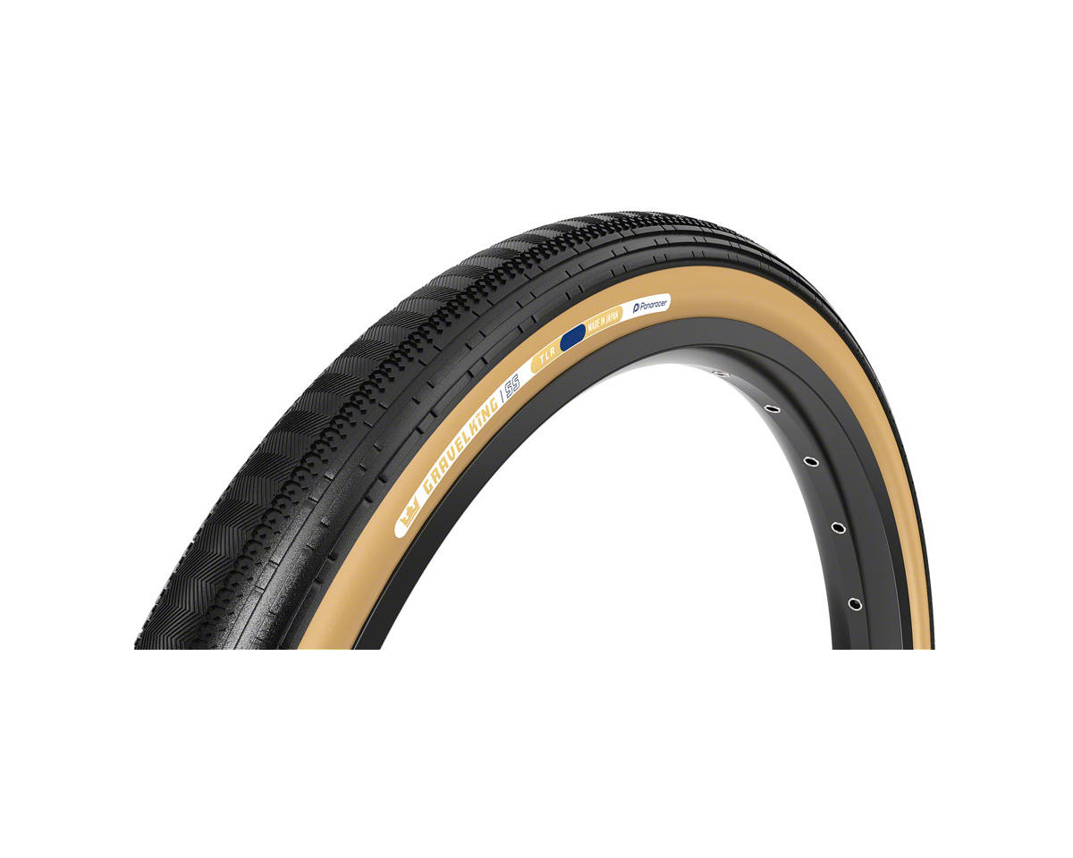 Panaracer GravelKing SS Tubeless Gravel Tire (Black/Brown) (700c) (30mm) (ZSG Gravel/TuffTex)