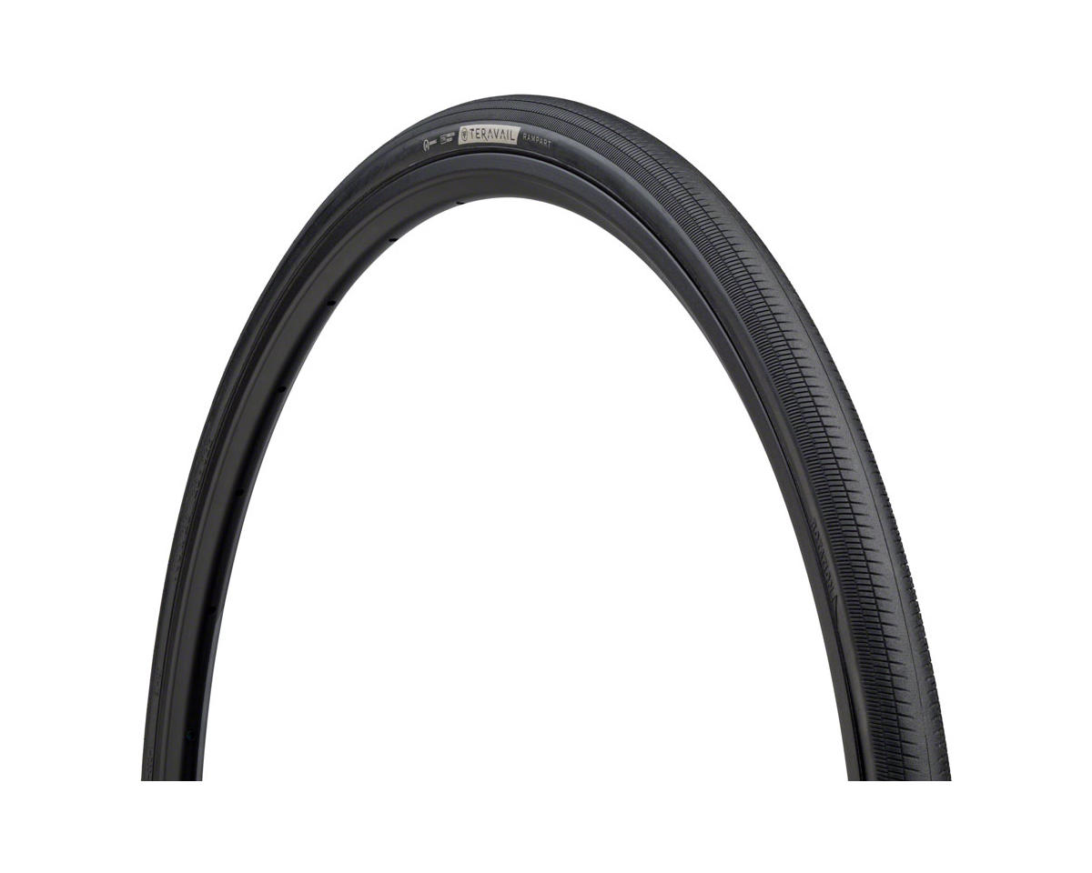 Teravail Rampart Tubeless All Road Tire (Black) (700c) (32mm) (Fast Compound/Durable)