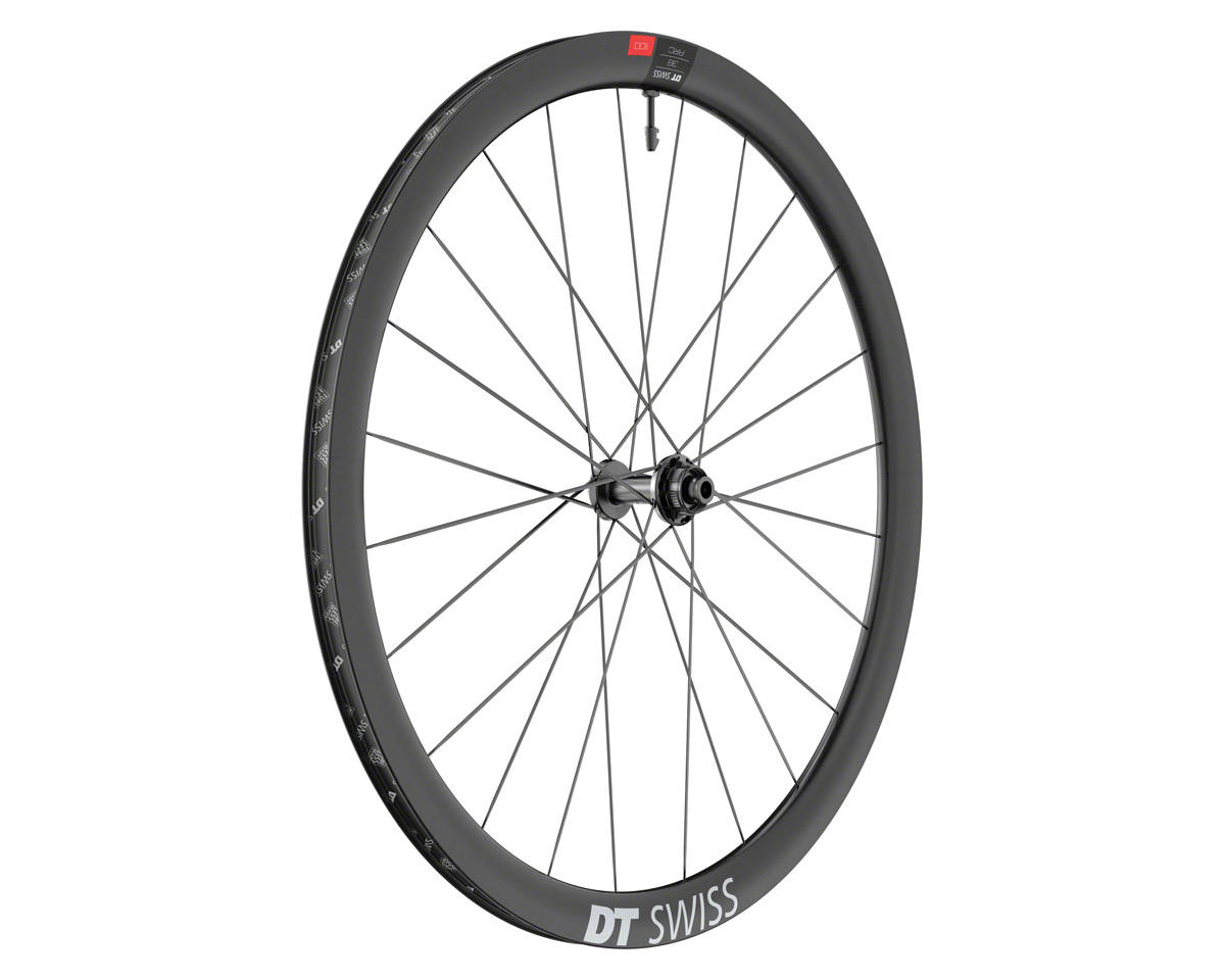 DT Swiss ARC 1100 DiCut Front Road Wheels (Black) (Centerlock) (38mm Depth) (12 x 100mm) (700c)