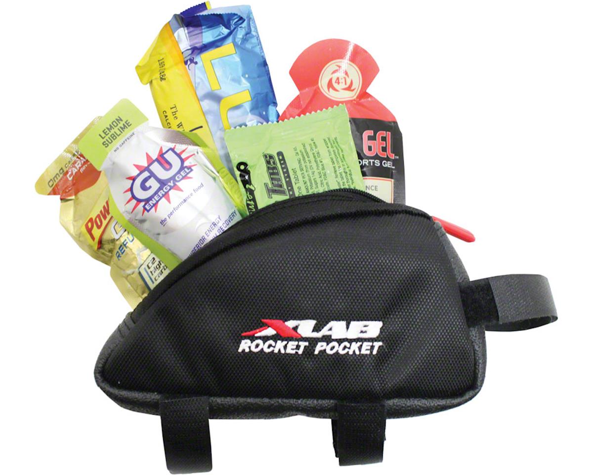XLAB Rocket Pocket Top Tube Bag (Black) (0.36L)