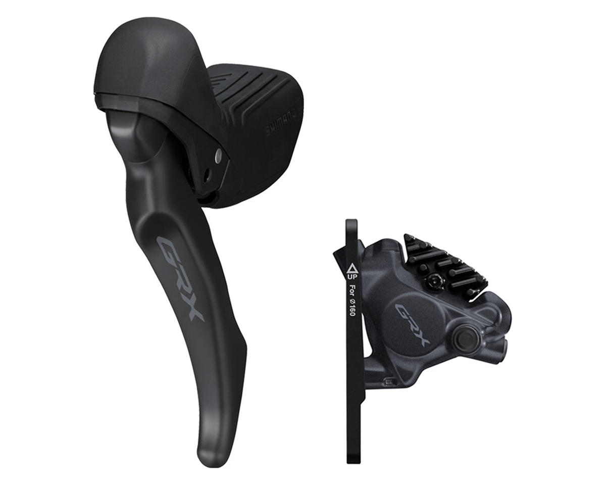 Shimano GRX ST-RX610 Brake/Shift Lever Kit (Black) (Flat Mount) (Left) (Brake Only) (BR-RX410 Caliper Included)